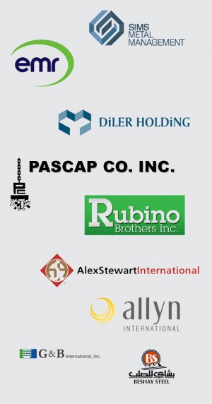 Sims Mental Management, EMR, DiLER Holding, Pascap, Rubino Brothers, AlexSteward, Allyn, G&B, Beshay Steel